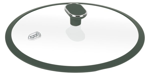 Pánev wok s poklicí a titanovým povrchem 28 cm Matte Green Collection