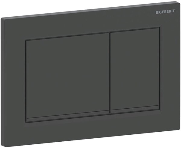 Geberit Omega20 splachovací tlačítko pro WC černá 115.080.16.1