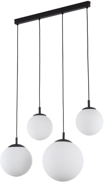 TK Lighting Esme závěsné svítidlo 4x15 W černá 4790
