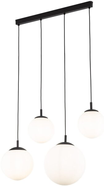 TK Lighting Esme závěsné svítidlo 4x15 W černá 4790