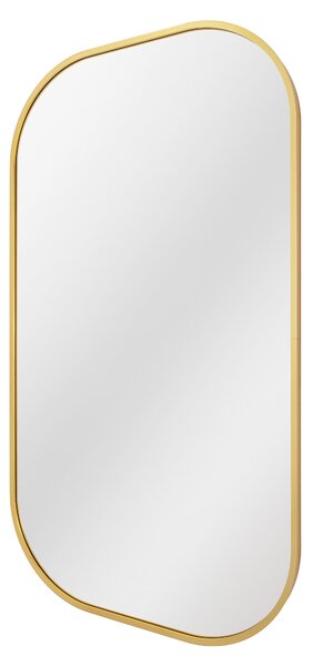 Dubiel Vitrum Luis Gold zrcadlo 50x90 cm oválný zlatá 5905241013169