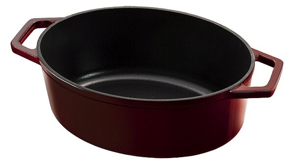 Pekáč litinový s poklicí 30 cm Burgundy Line