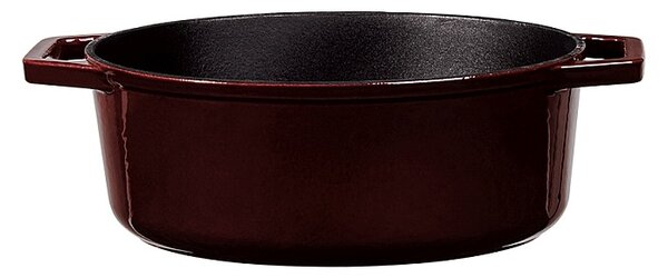 Pekáč litinový s poklicí 30 cm Burgundy Line