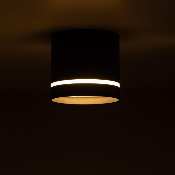 TK Lighting Jet stropní světlo 1x10 W černá 4351