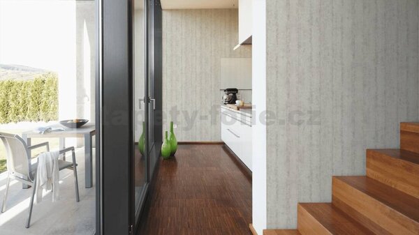 Vliesové tapety na zeď IMPOL 36705-1, rozměr 10,05 m x 0,53 m, beton světle hnědý, A.S. CRÉATION