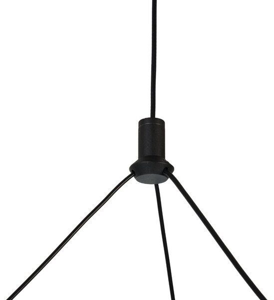 Rabalux Seraphiel závěsné svítidlo x24 W černá 72478
