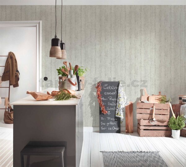 Vliesové tapety na zeď IMPOL 36705-1, rozměr 10,05 m x 0,53 m, beton světle hnědý, A.S. CRÉATION