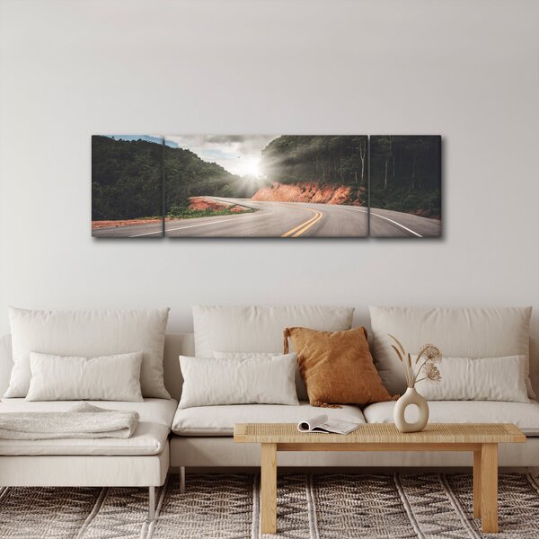 Obraz - Cesta start (170x50 cm)