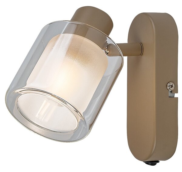 Rabalux Mirral nástěnné svítidlo 1x15 W béžová 73063