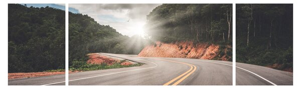 Obraz - Cesta start (170x50 cm)