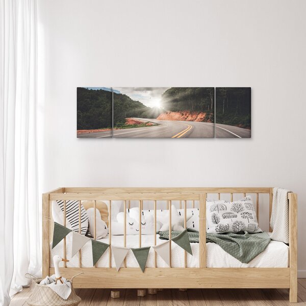 Obraz - Cesta start (170x50 cm)