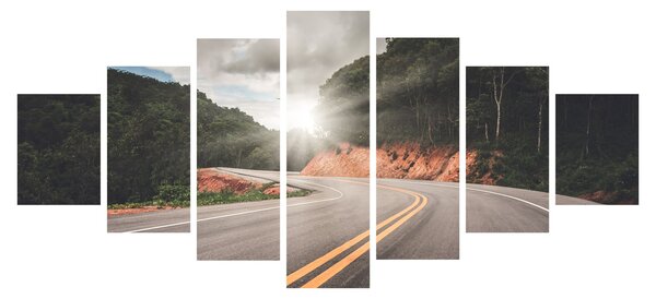 Obraz - Cesta start (210x100 cm)