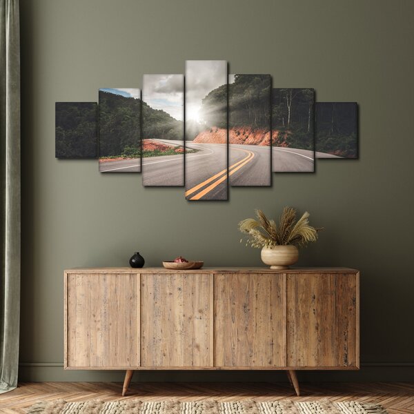 Obraz - Cesta start (210x100 cm)