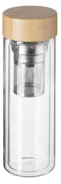 Čajovar, sklo a bambus, 400 ml
