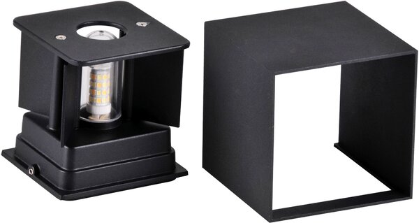 Goldlux Kioto venkovní nástěnné svítidlo 1x5 W černá 318572