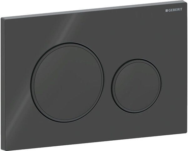 Geberit Sigma splachovací tlačítko pro WC černá 115.882.DW.1