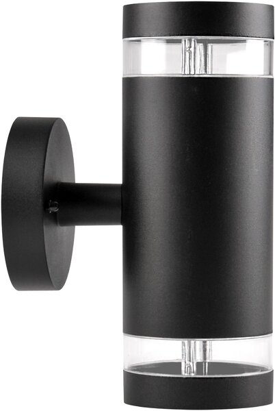Goldlux Rino venkovní nástěnné svítidlo 2x12 W černá 323996