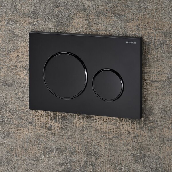 Geberit Sigma splachovací tlačítko pro WC černá 115.882.DW.1