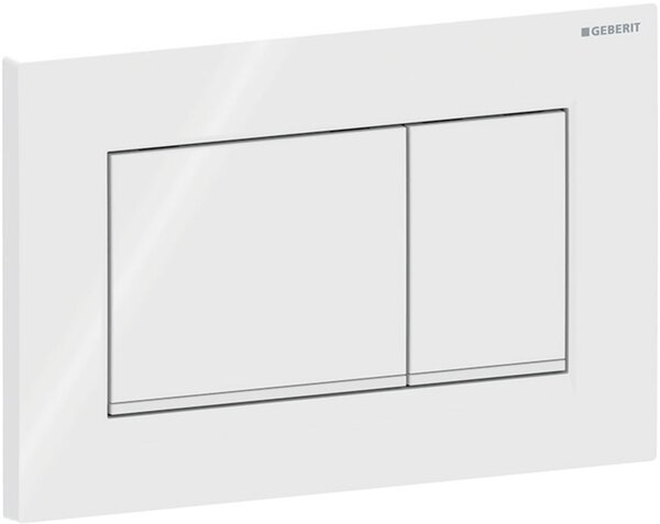 Geberit Sigma20 splachovací tlačítko pro WC bílá 115.883.01.1