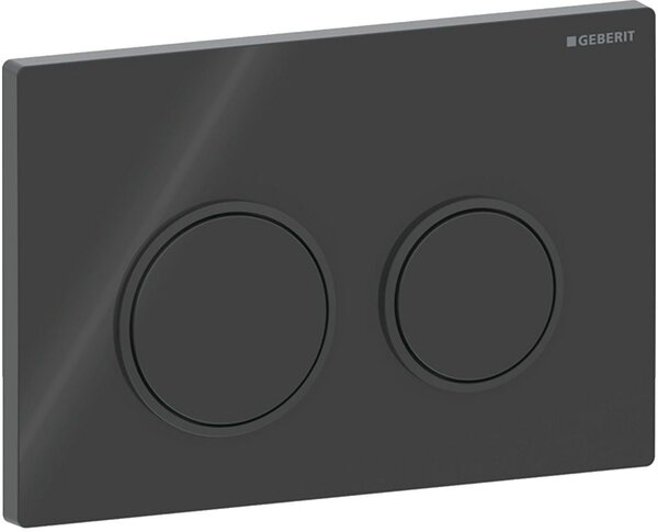 Geberit Omega20 splachovací tlačítko pro WC černá 115.085.DW.1