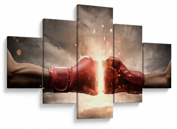 Obraz - Boxing (125x70 cm)
