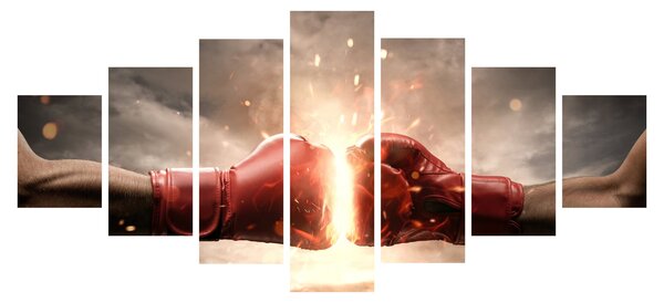 Obraz - Boxing (210x100 cm)