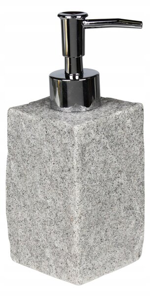 Koupelnový keramický set PEDRO šedá Mybesthome název: dávkovač na mýdlo