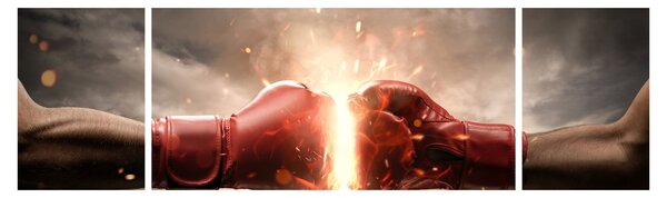Obraz - Boxing (170x50 cm)