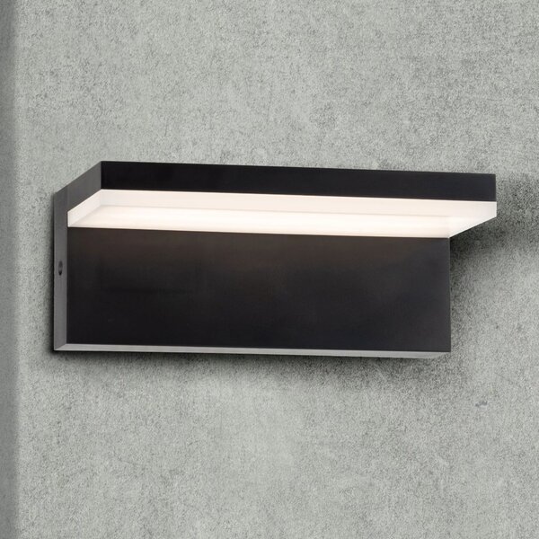 Goldlux Tesa venkovní nástěnné svítidlo 1x10 W černá 324047