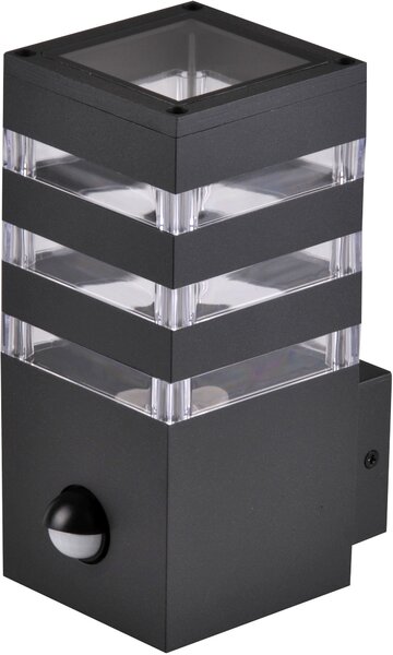 Goldlux Teksas venkovní nástěnné svítidlo 1x12 W grafitová 317667