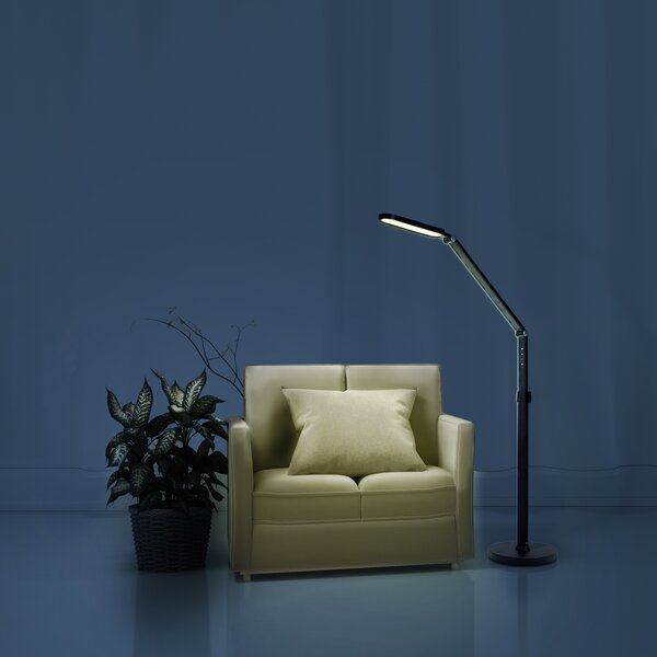 Goldlux Ferrara stojací lampa 1x13 W černá 325006