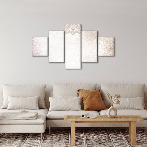 Obraz - Mandaly ve zdi (125x70 cm)
