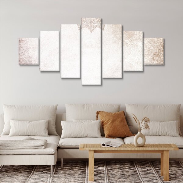 Obraz - Mandaly ve zdi (210x100 cm)