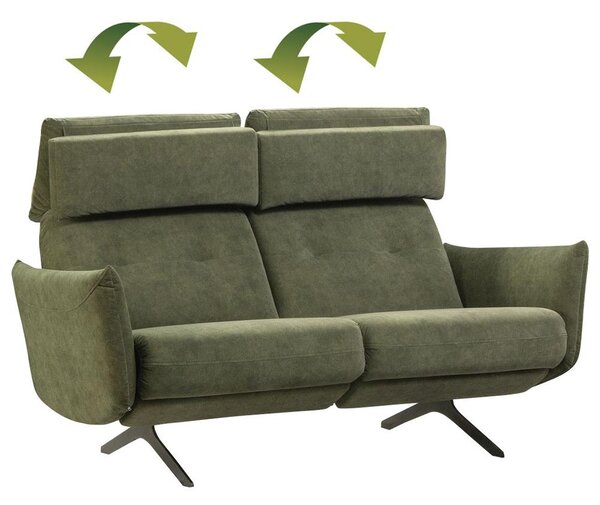 Relaxační pohovka CIRILO 2SF | 168 cm | polohování zad a nohou | EXTRA KVALITA | VÝBĚR TKANIN