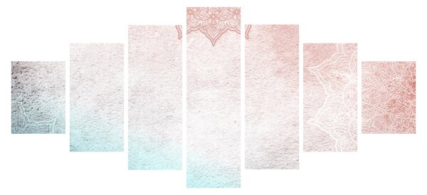Obraz - Mandaly ve zdi 2 (210x100 cm)