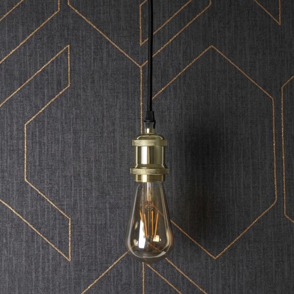 Goldlux Nola závěsné svítidlo 1x20 W zlatá 308962