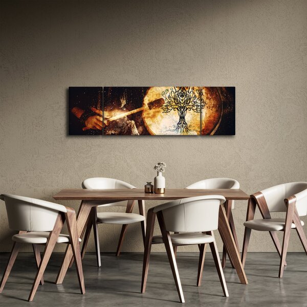 Obraz - Tajemný strom života (170x50 cm)