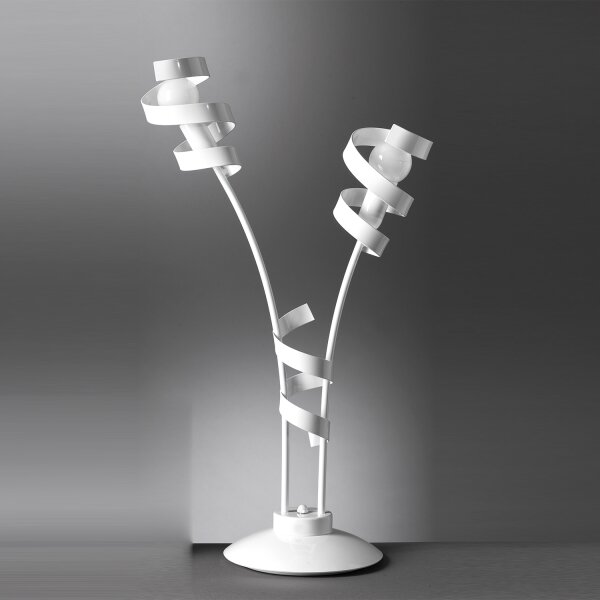 ONLI - Stolní lampa ZOE 2xE14/6W/230V 65 cm bílá