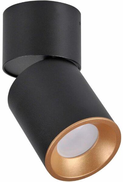 Goldlux Nixa stropní světlo 1x10 W černá 314277