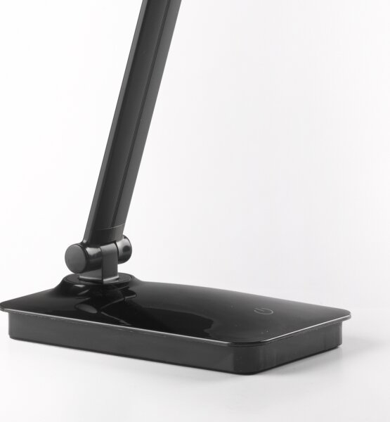 ONLI - LED Stmívatelná stolní lampa s USB portem DESKI LED/7W/230V 4000K černá