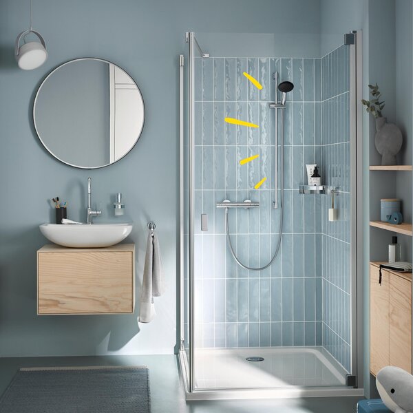 Grohe Precision Get sprchová baterie nastěnná s termostatem StarLight Chrome 34857000