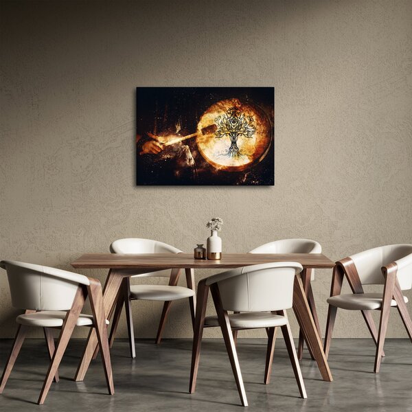 Obraz - Tajemný strom života (70x50 cm)