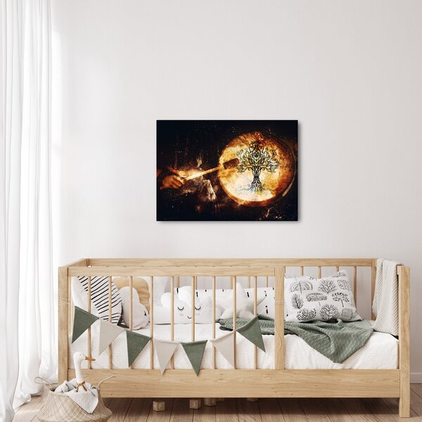 Obraz - Tajemný strom života (70x50 cm)