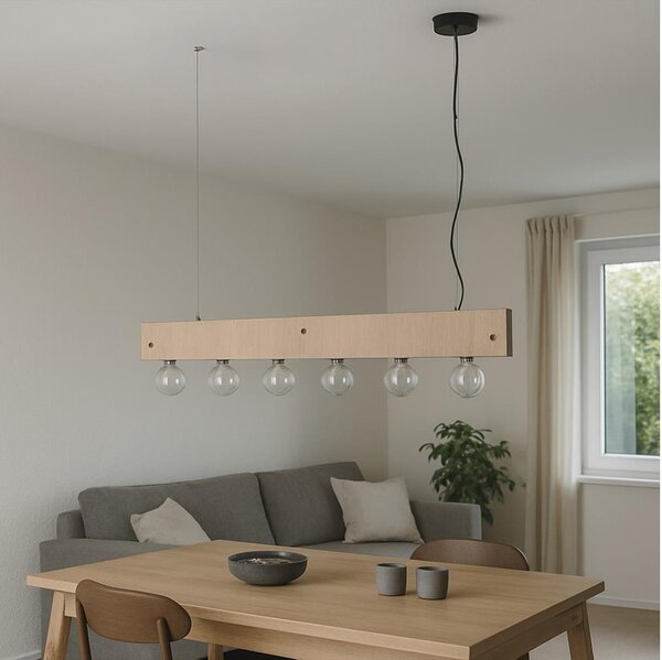 ONLI - Lustr na lanku ARGO 6xE27/22W/230V béžová