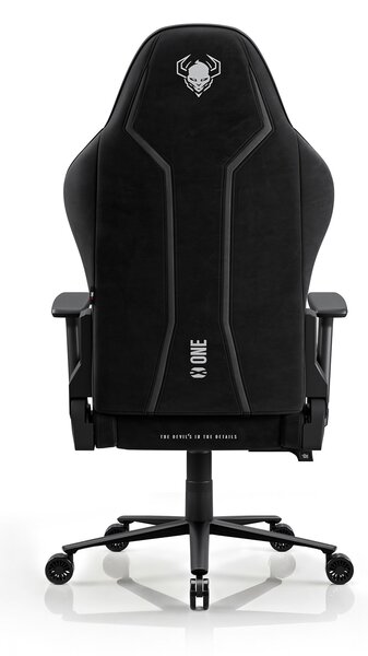 Látková herní židle černá Diablo X-One 2.0 Burned Black Normal
