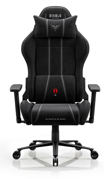 Látková herní židle černá Diablo X-One 2.0 Burned Black Normal