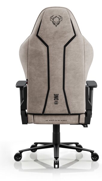 Látková herní židle černo-béžová Diablo X-One 2.0 Camel Black Normal