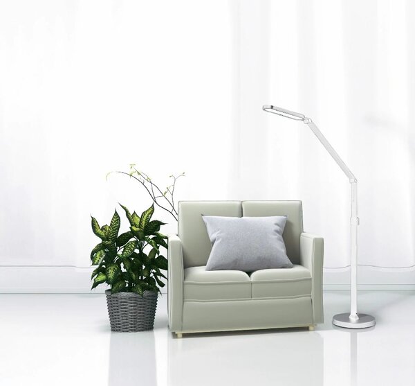 Goldlux Ferrara stojací lampa 1x13 W bílá 327369