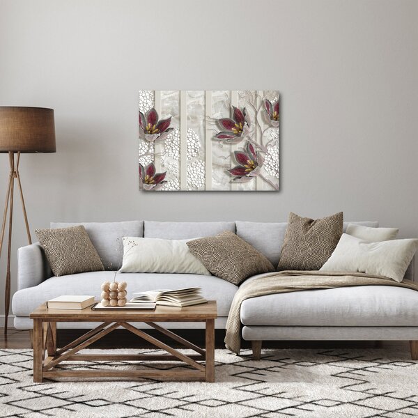 Obraz - Dekorativní květy (70x50 cm)