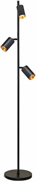 Goldlux Maribel stojací lampa 3x12 W černá 326577